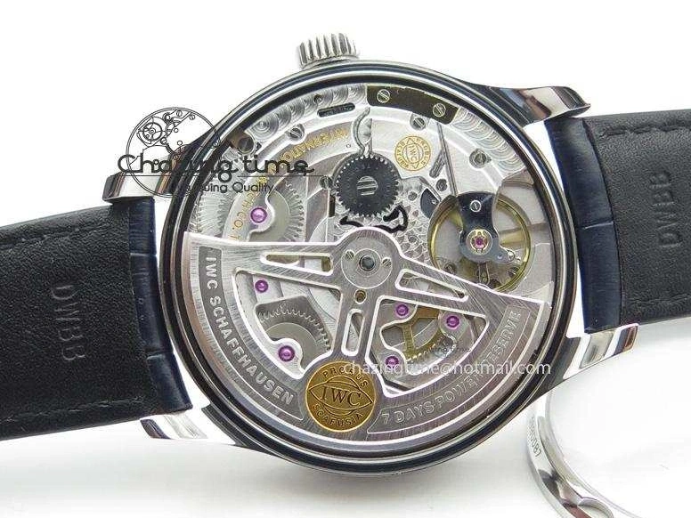 MIROTIME 0711 EasyCare Portuguese Real PR IW500705 ZF 1:1 Best Edition On Blue Leather Strap A52010 V 7310